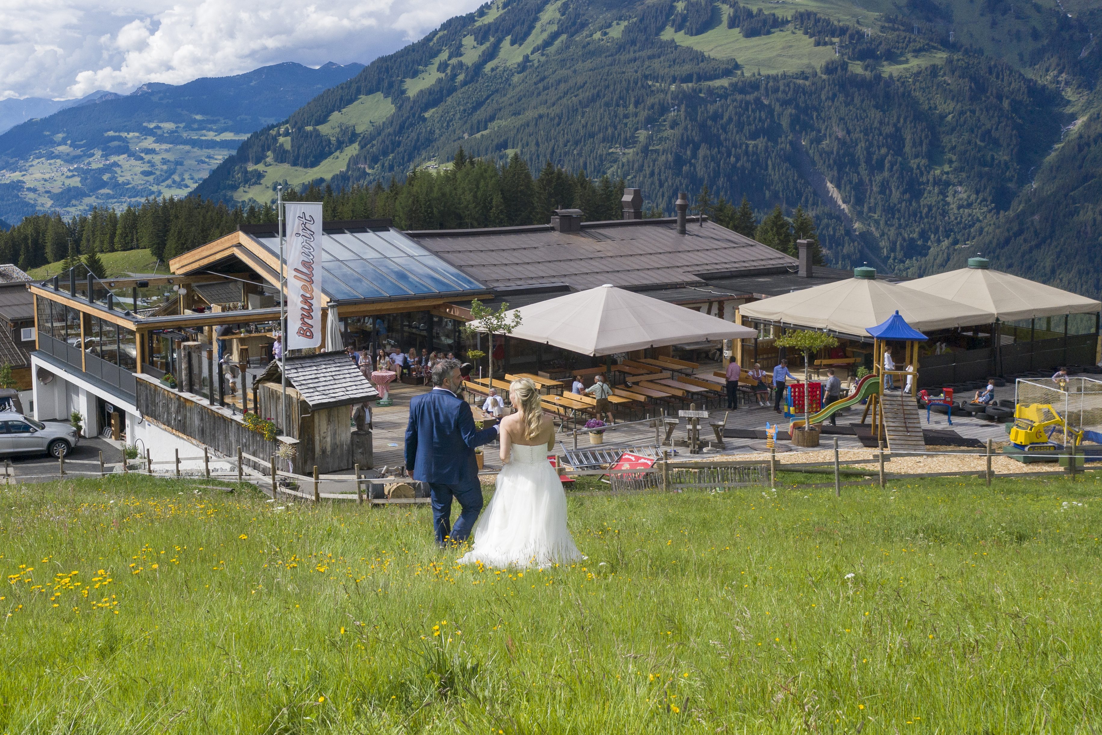 Wedding - Bludenz - Das Bergrestaurant befindet sich inmitten der herrlichen Montafoner Bergwelt - Brunellawirt