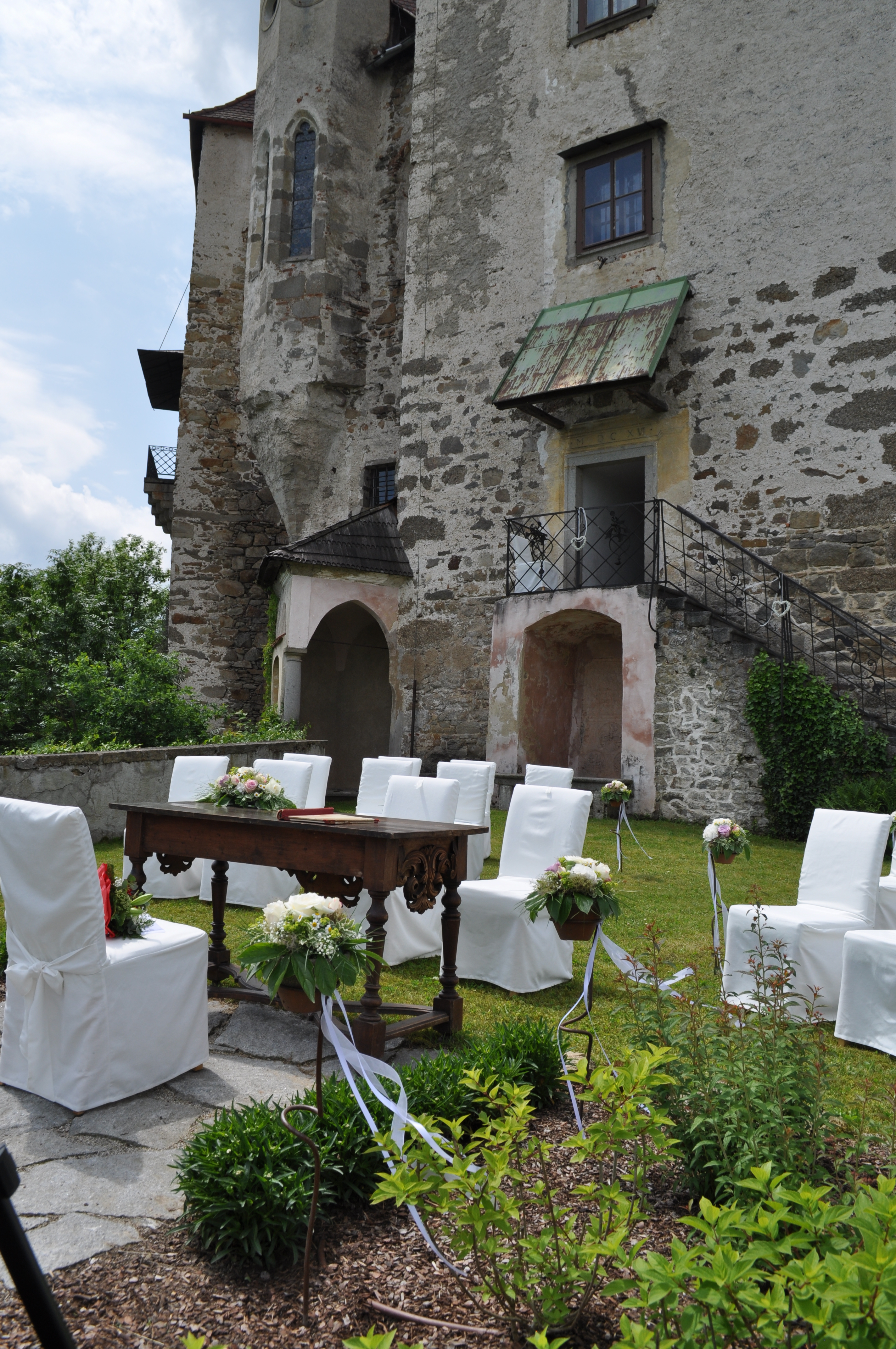 Bruiloft - Wallsee - Burg Clam