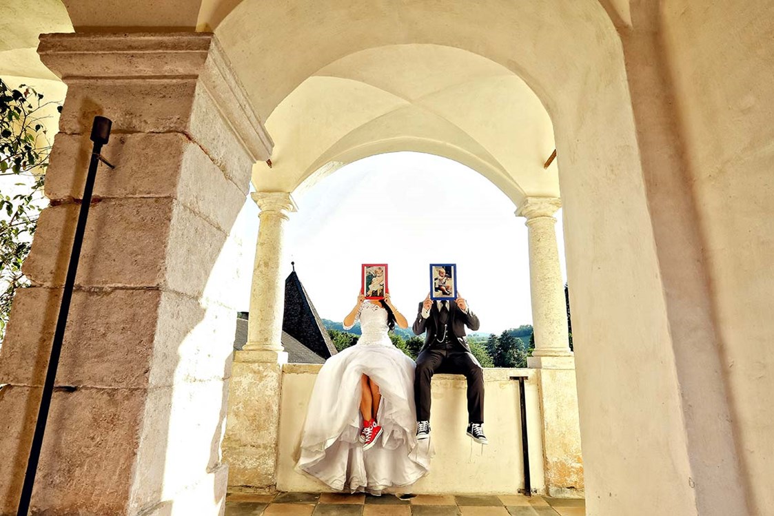 Hochzeit: Heiraten im Schloss Spielfeld, in der Steiermark.
© fotorega.com - Schloss Spielfeld