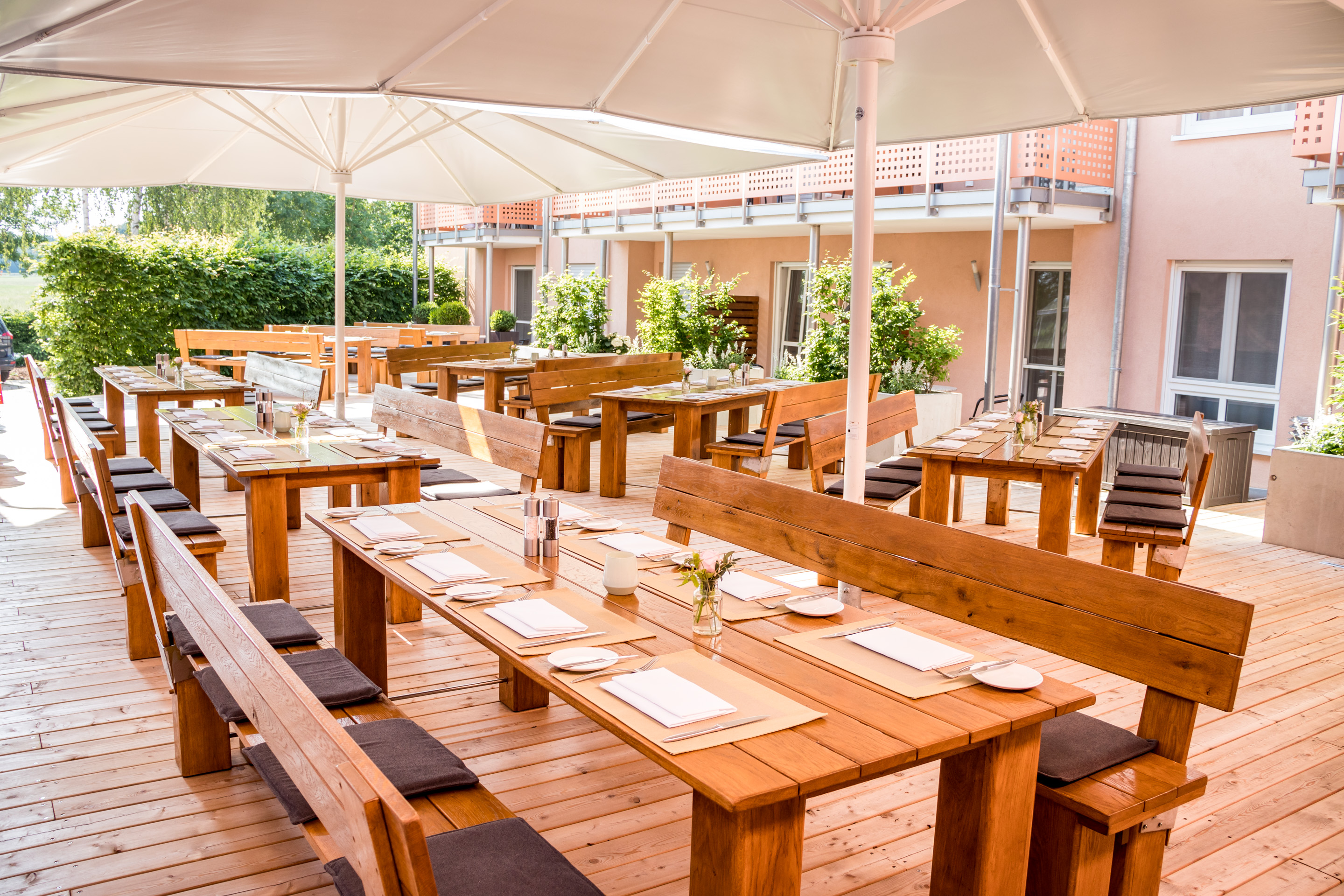 ACANTUS Hotel | Tagung | Event Informatie over de balzalen terras