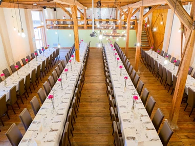 Hochzeitslocation: Der große Festsaal vom ACANTUS Hotel Weisendorf. - ACANTUS Hotel