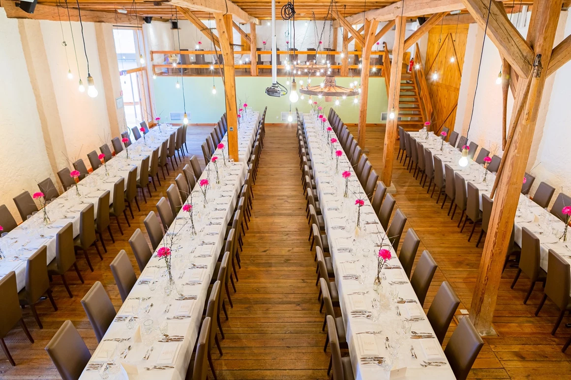 Hochzeitslocation: Der große Festsaal vom ACANTUS Hotel Weisendorf. - ACANTUS Hotel