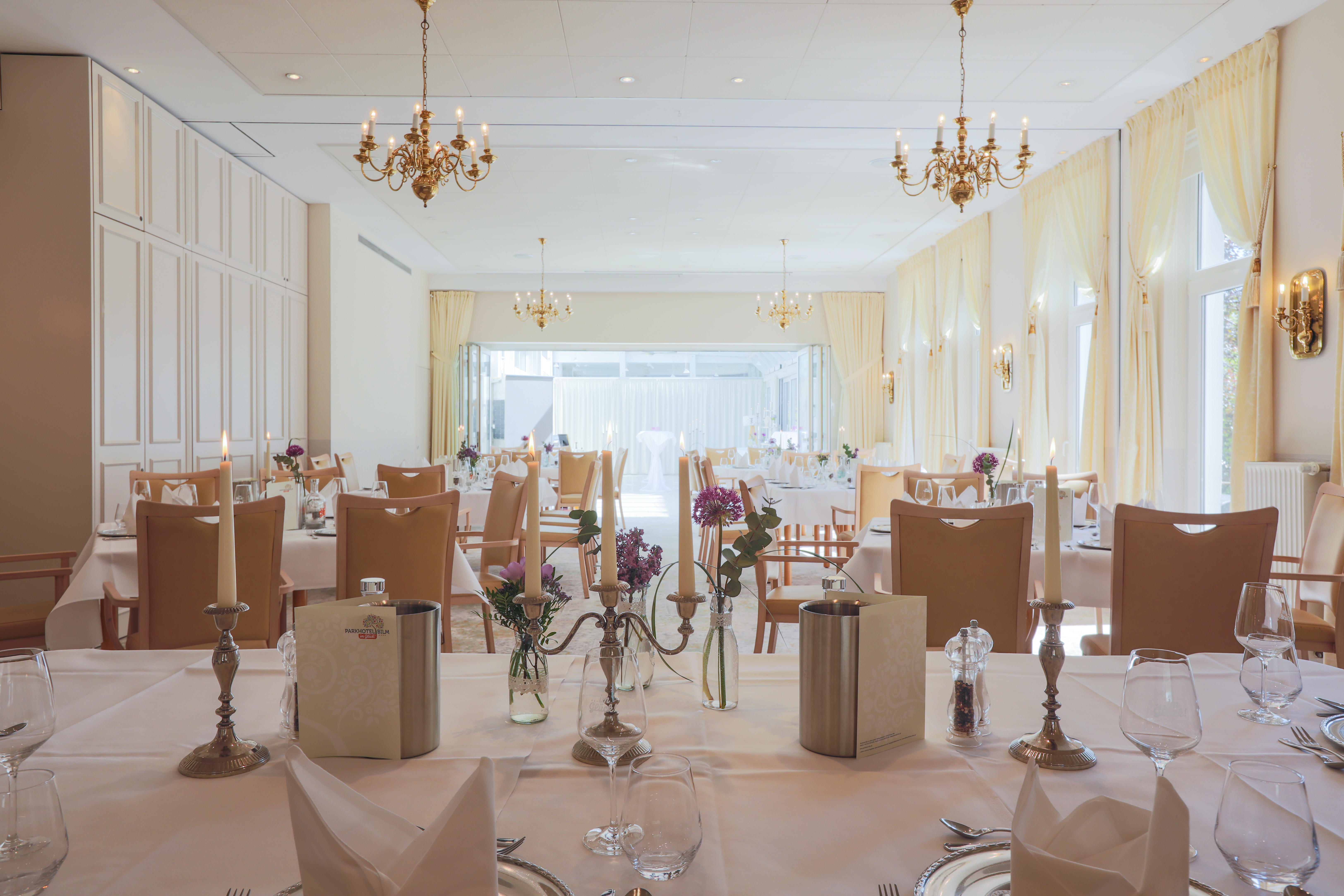 Parkhotel Bilm**** im Glück am Stadtrand Hannovers Informatie over de balzalen Victoria Louise