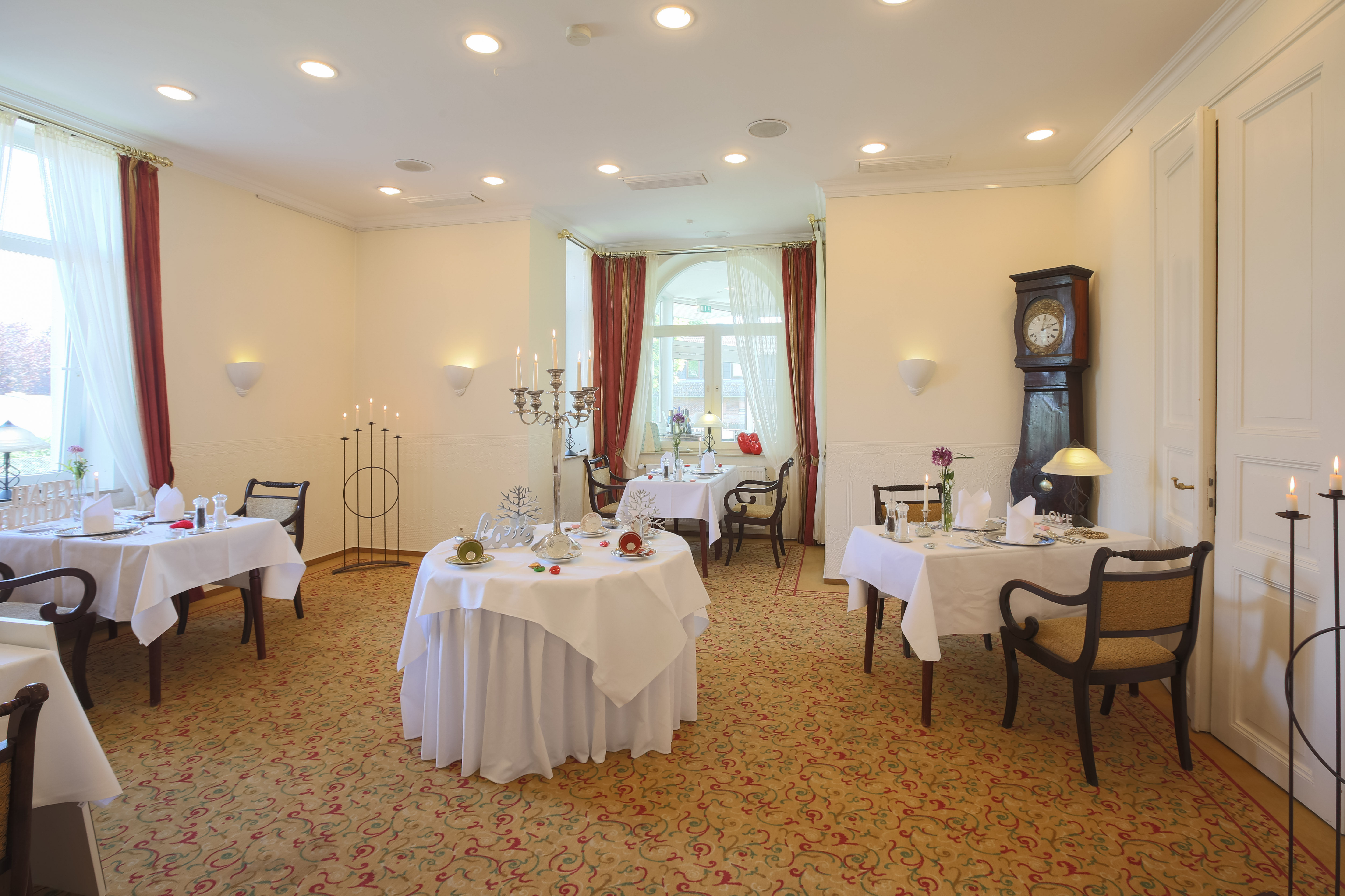 Parkhotel Bilm**** im Glück am Stadtrand Hannovers Informatie over de balzalen Club Kamer