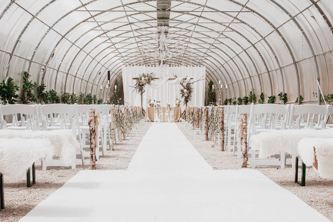 Hochzeitslocation: freie Trauung im Gewächshaus - Birkenheide Eventlocation