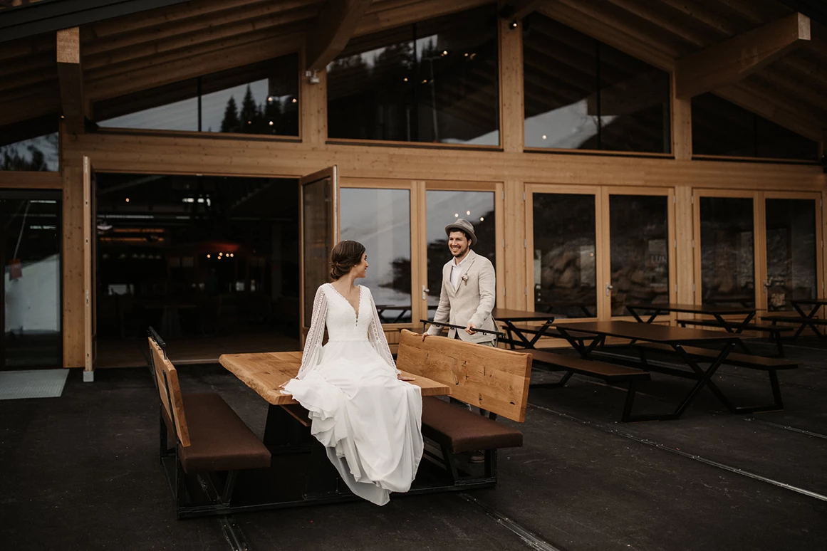 Hochzeitslocation: Lumberjack Bio Bergrestaurant