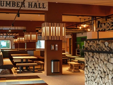 Hochzeitslocation: Lumberjack Bio Bergrestaurant