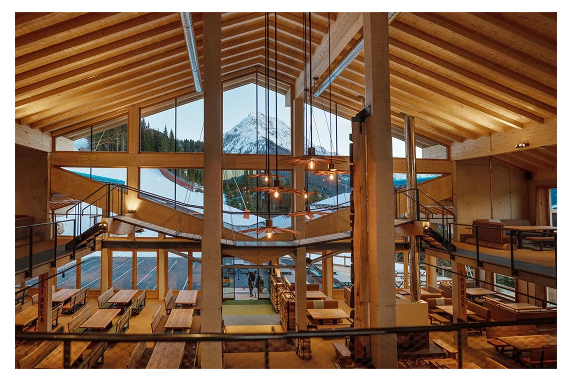 Hochzeitslocation: Lumberjack Bio Bergrestaurant