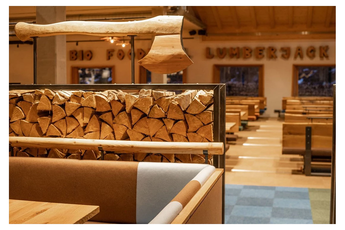 Hochzeitslocation: Lumberjack Bio Bergrestaurant