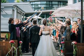 Hochzeit: Heiraten im 4-Sterne Parkhotel Hall, Tirol.
Foto © blitzkneisser.com - Parkhotel Hall