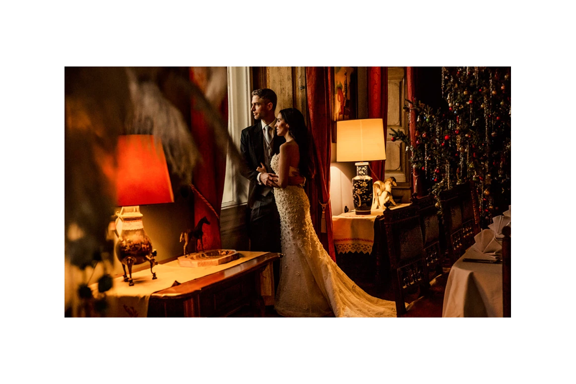 Hochzeitslocation: Eine Winterhochzeit auf Schloss Stülpe. - Schloss Stülpe