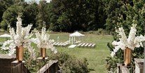 Hochzeit - Trebbin - Eine Freie Gartentrauung im Schlosspark von Schloss Stülpe. - Schloss Stülpe