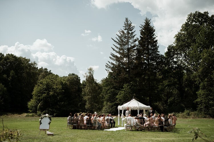 Hochzeit: Freie Trauung in unserem Schlosspark. - Schloss Stülpe