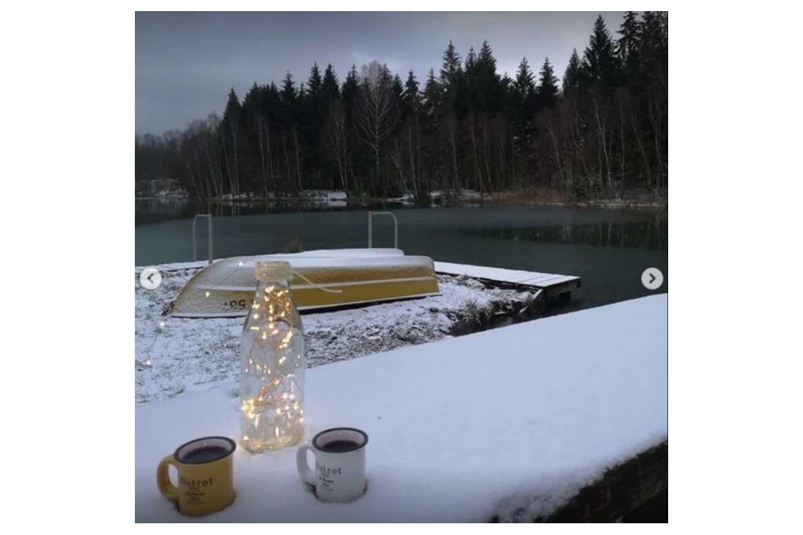 Hochzeitslocation: Winterbild - Verwunschener See südlich von Hannover-Nähe Marienburg