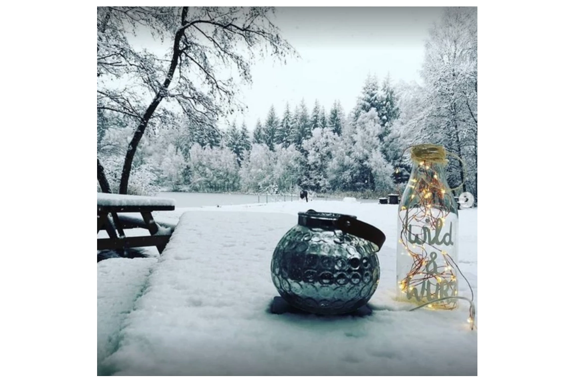 Hochzeitslocation: Winterbild - Verwunschener See südlich von Hannover-Nähe Marienburg