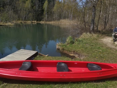 Hochzeitslocation: Boote optional - Verwunschener See südlich von Hannover-Nähe Marienburg
