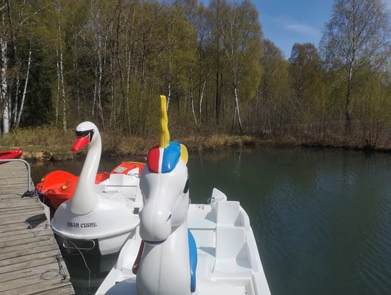 Hochzeitslocation: Boote optional - Verwunschener See südlich von Hannover-Nähe Marienburg