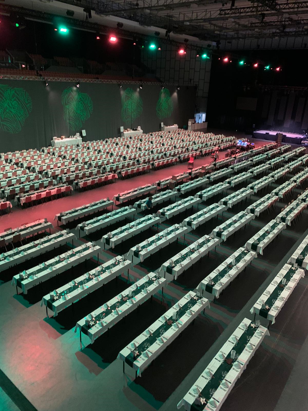 Sport- und Veranstaltungszentrum Olympiaworld GmbH Angaben zu den Festsälen 