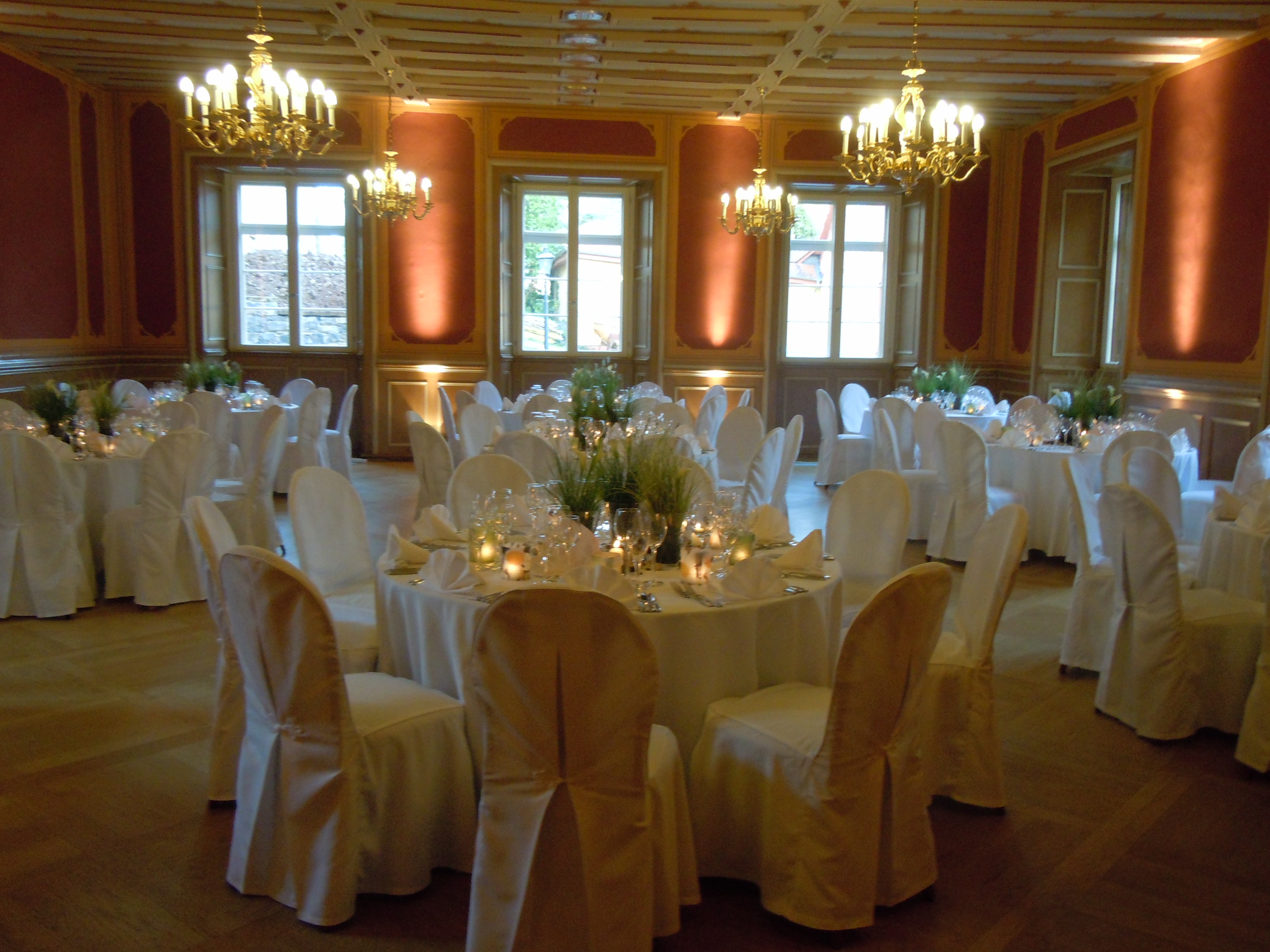 Hochzeitslocation: Wappensaal - max. 110 Personen - Schlosshotel Gedern