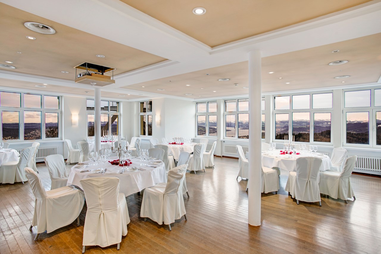 Hotel UTO KULM Angaben zu den Festsälen Vista