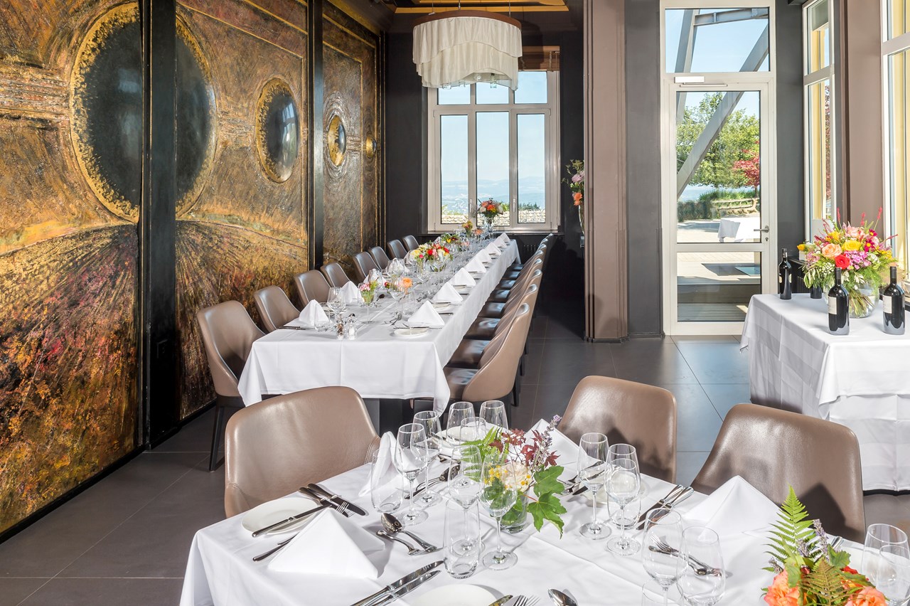 Hotel UTO KULM Angaben zu den Festsälen Panorama