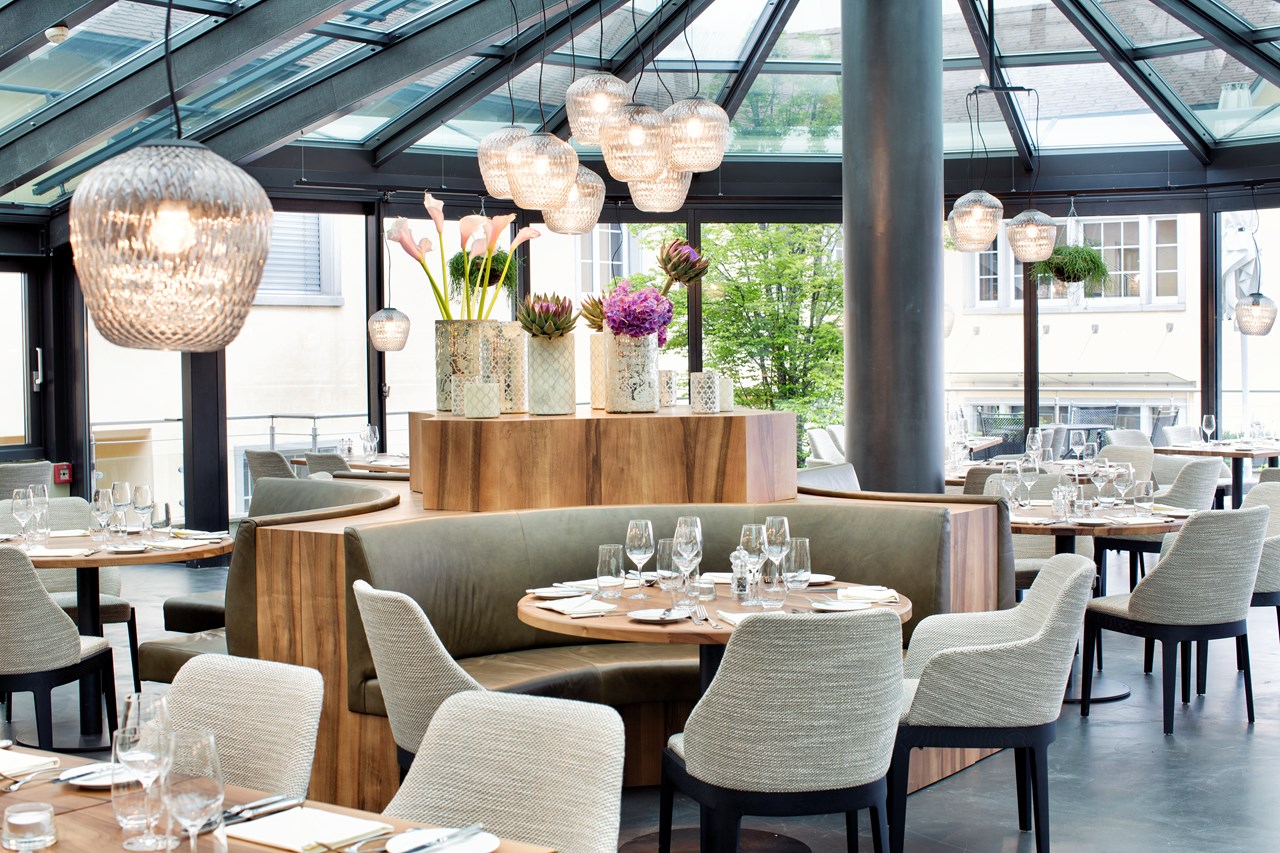 Hotel UTO KULM Angaben zu den Festsälen Wintergarten