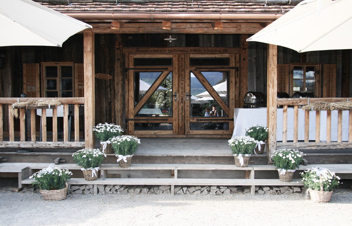Hochzeit: Der Schopf ist urchig und gemütlich und eignet sich vor allem für Winterhochzeiten. - Bächlihof - Jucker Farm AG