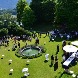 Hochzeit: Schlosspark ideale Location für Fotoshootings, Apéro und Feiern - Event Schloss Reichenau