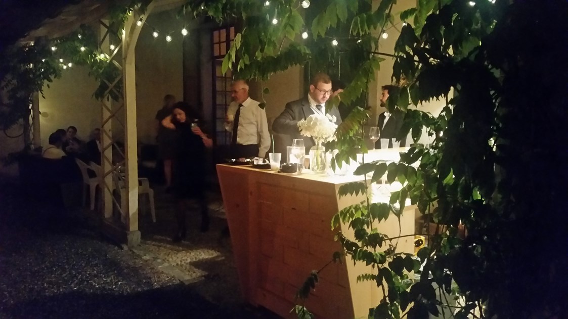 Hochzeit: Bar auf der Schlossterrasse - Event Schloss Reichenau