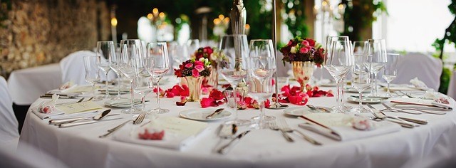 Hochzeit: Festlich gedeckter Tisch - Hotel Walchseer Hof - Hotel Walchseer Hof