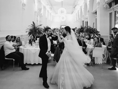 Hochzeitslocation: Für Winterhochzeiten (Jänner bis April) gewähren wir 40% Rabatt auf die Locationmiete. - VIENNABallhaus