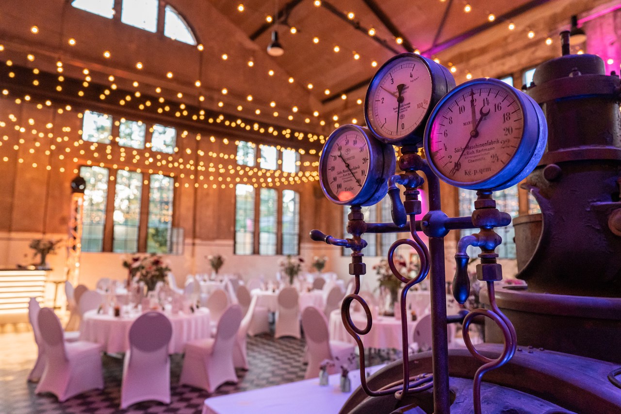 Alte Maschinenhalle Informatie over de balzalen Oude machinehal