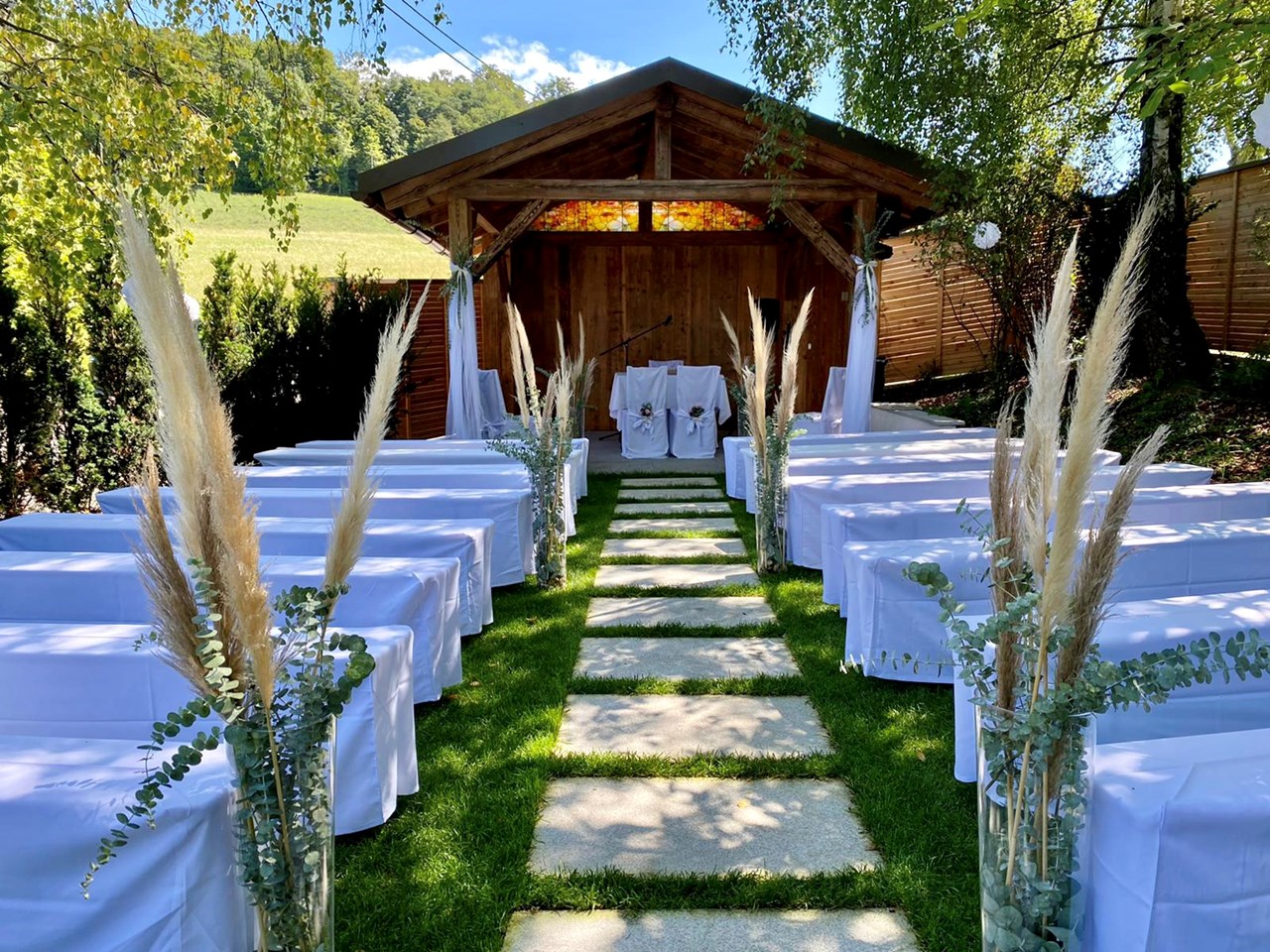 Presshaus beim Freiseder am Pöstlingberg  Informazioni sulle sale da ballo Giardino