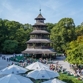 Hochzeit: Chinesischer Turm - München