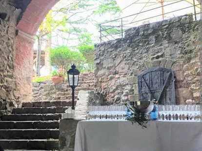 Hochzeit - Nals - Die Torbogen Aperitivbar. - Schloss Wangen Bellermont