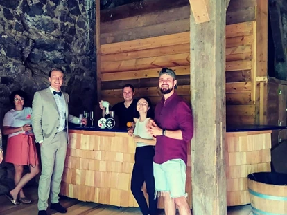 Hochzeit - Nals - Die Stallbar im Keller des Schloss Wangen. - Schloss Wangen Bellermont