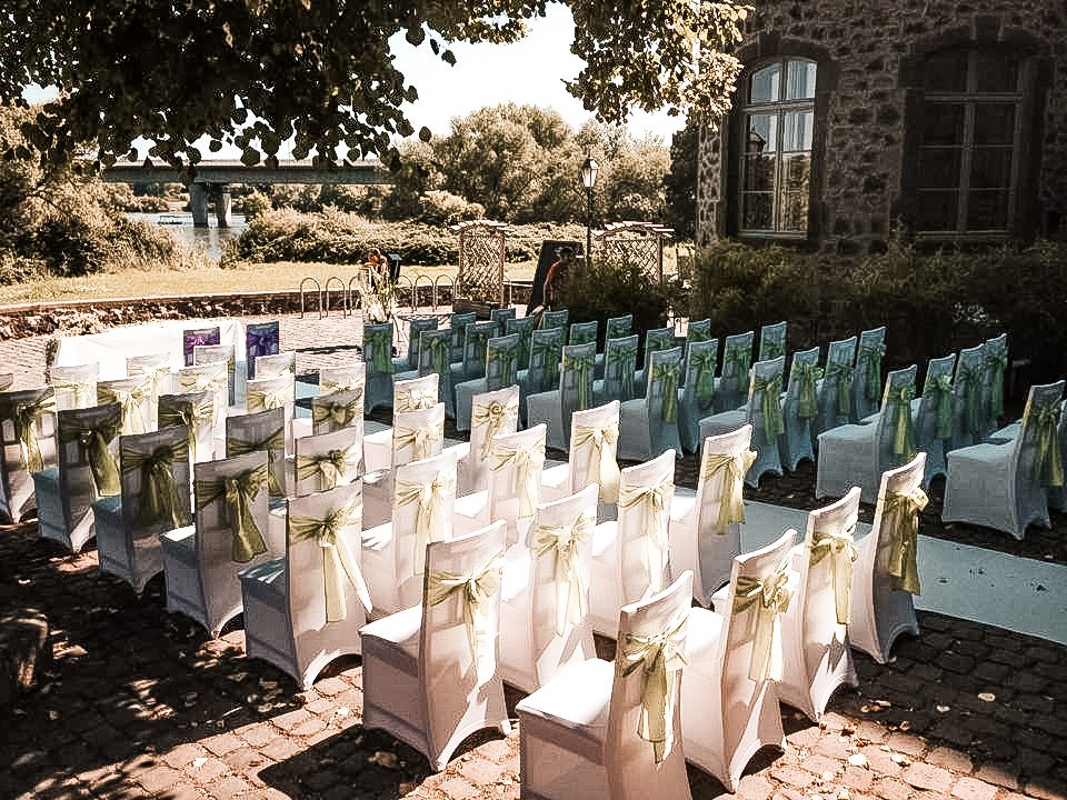 Druckhaus am Main Angaben zu den Festsälen Aussenbereich