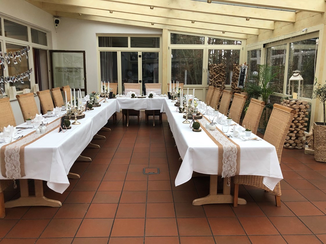 Hochzeit: Wintergarten - Landgasthof - Hotel Sonnenhof