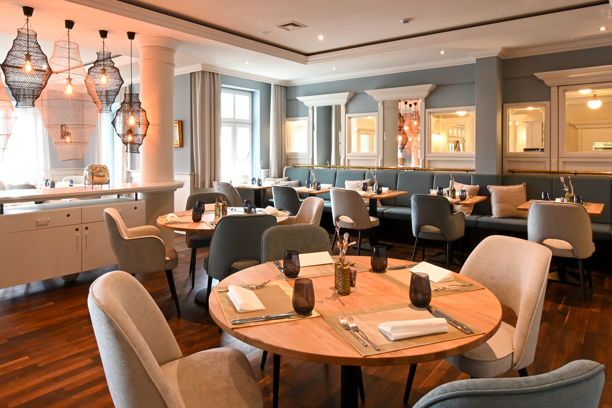 Hochzeitslocation: Das Restaurant Küstensilber des VJU Hotel Rügen. - Vju Hotel Rügen