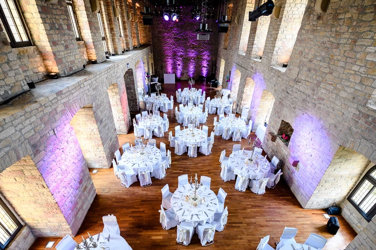 Hambacher Schloss Informatie over de balzalen Banketzaal