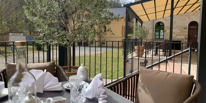 Bruiloft - Bad Harzburg - Terrasse - Schlosshotel Blankenburg