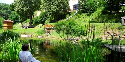 Matrimonio - Wertheim (Main-Tauber-Kreis) - Garten mit Teich - Michel & Friends Hotel Franziskushöhe