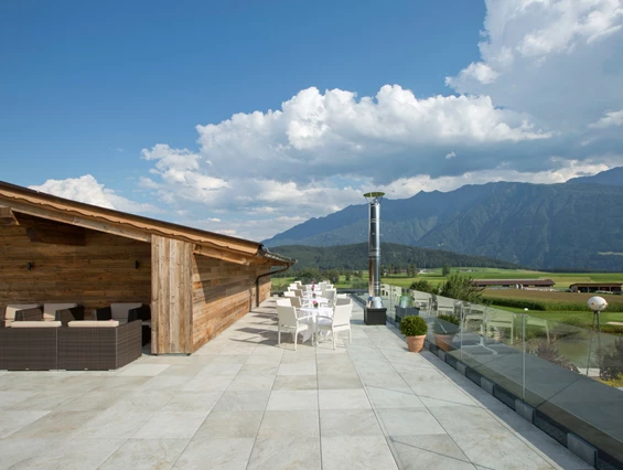 Hochzeit: Dachterrasse für Empfänge - Greenvieh Chalet