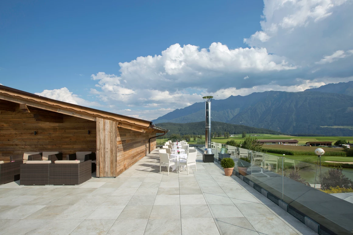 Hochzeit: Dachterrasse für Empfänge - Greenvieh Chalet
