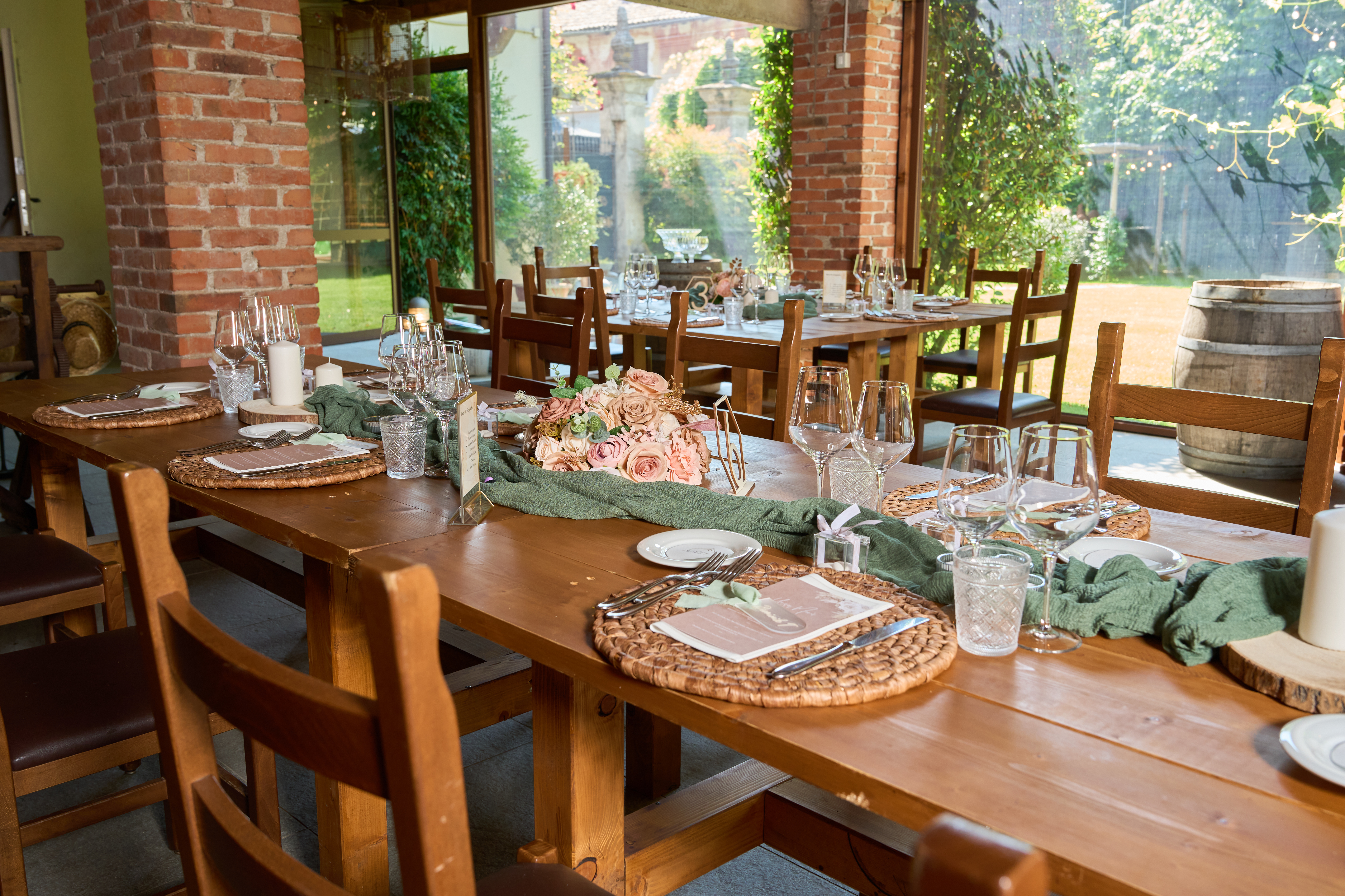 Hochzeitslocation: Geschlossen Veranda - AL Castello Resort -Cascina Capitanio 