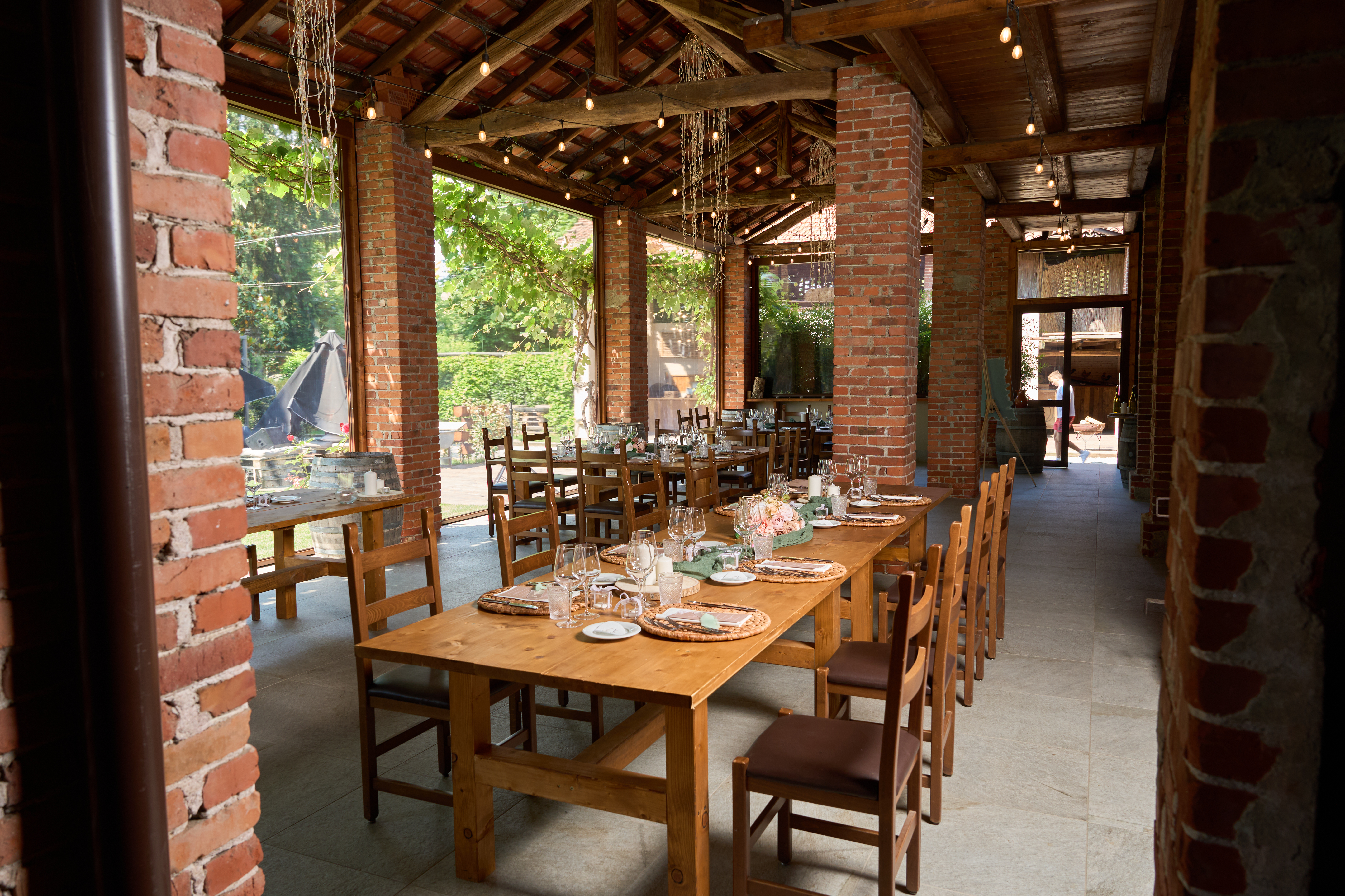 Hochzeitslocation: Geschlossen Veranda  - AL Castello Resort -Cascina Capitanio 