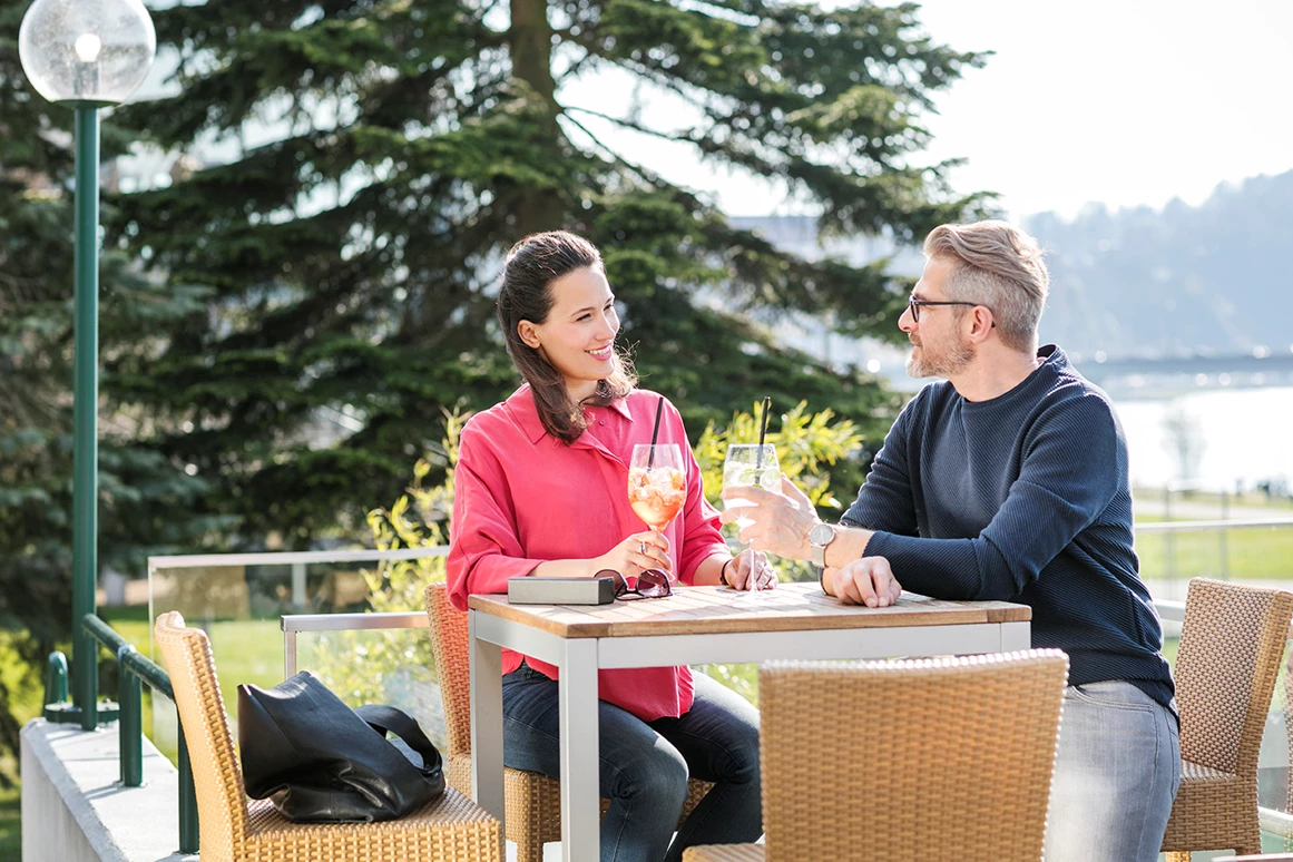 Hochzeit: Terrasse  - ARCOTEL Nike Linz