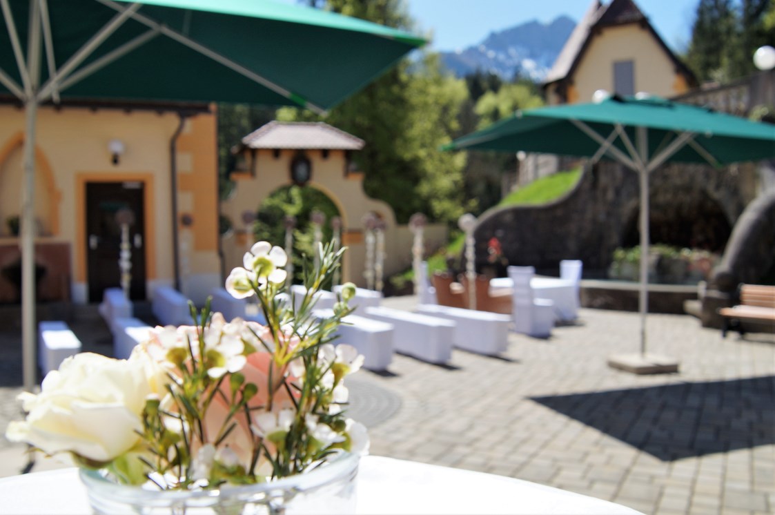 Hochzeit: herrliche Kulisse für Ihre Trauung - Naturhotel Schloss Kassegg