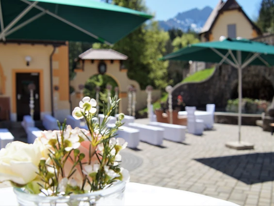 Hochzeit: herrliche Kulisse für Ihre Trauung - Naturhotel Schloss Kassegg
