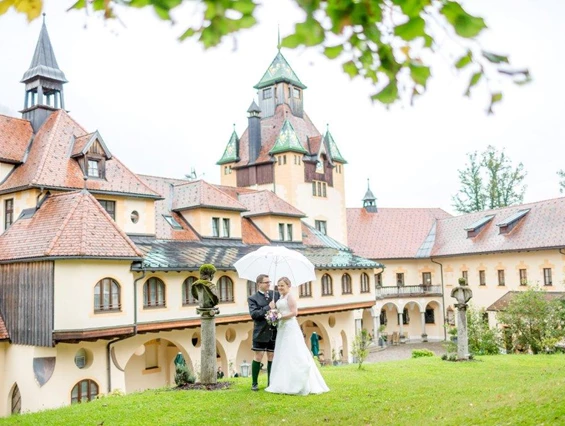 Hochzeit: Das romantische Schloss Kassegg für Ihre Hochzeit - Naturhotel Schloss Kassegg